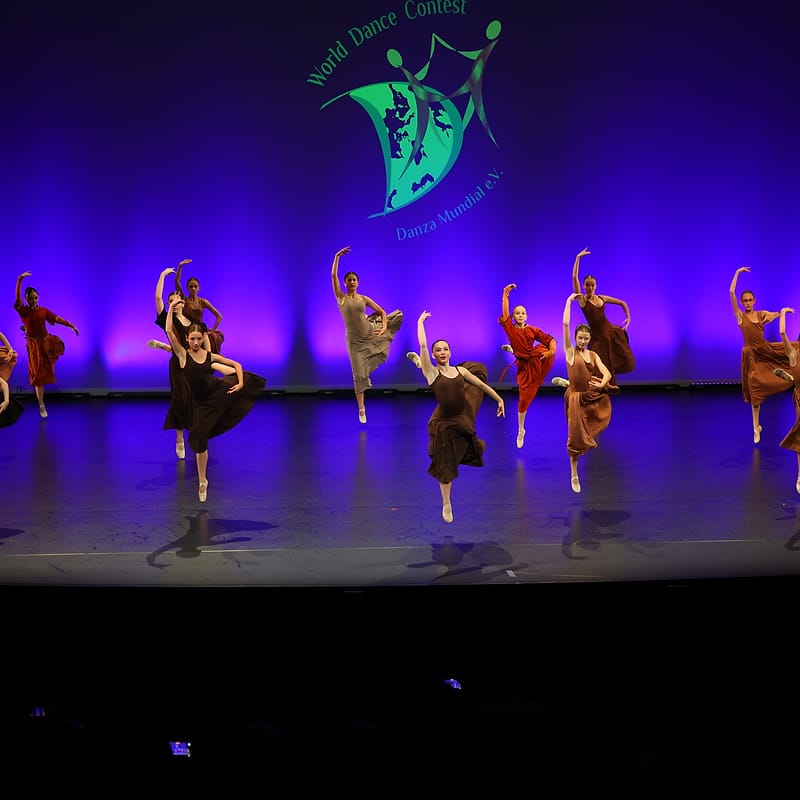 Choreografie v modrém světle